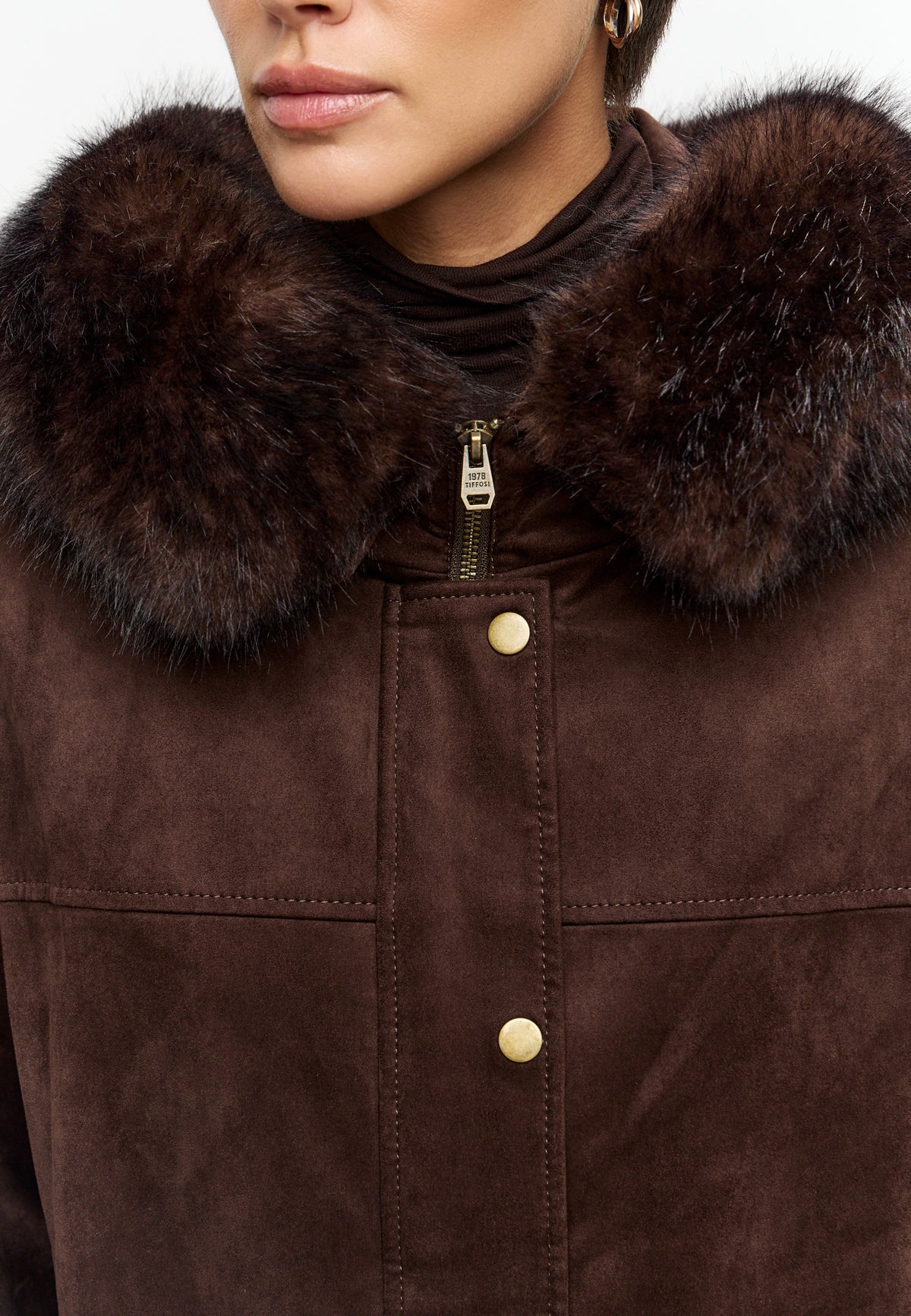 Cappotto invernale imbottito in lana