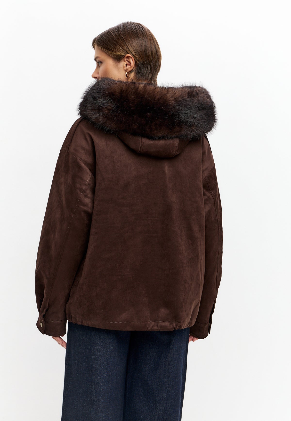 Cappotto invernale imbottito in lana