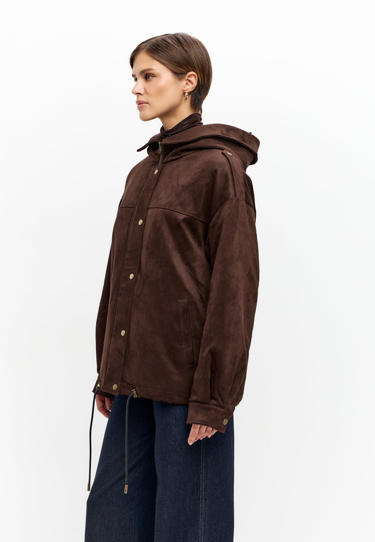 Cappotto invernale imbottito in lana
