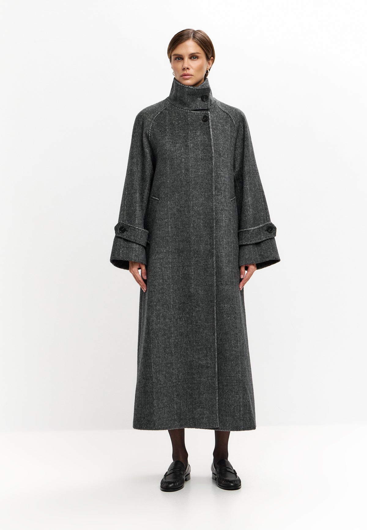 Highland Mist Coat - Graphite