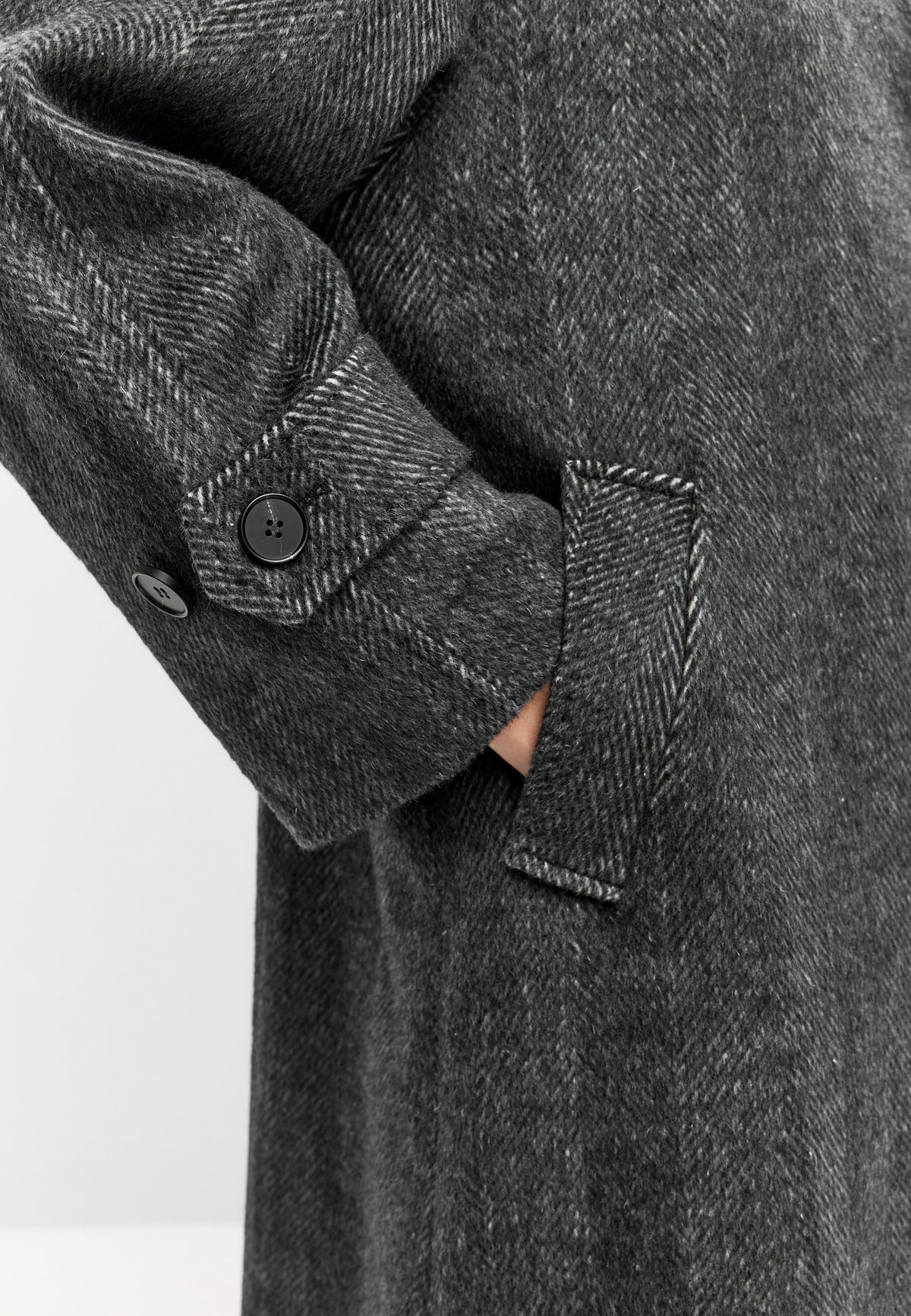 Highland Mist Coat - Graphite