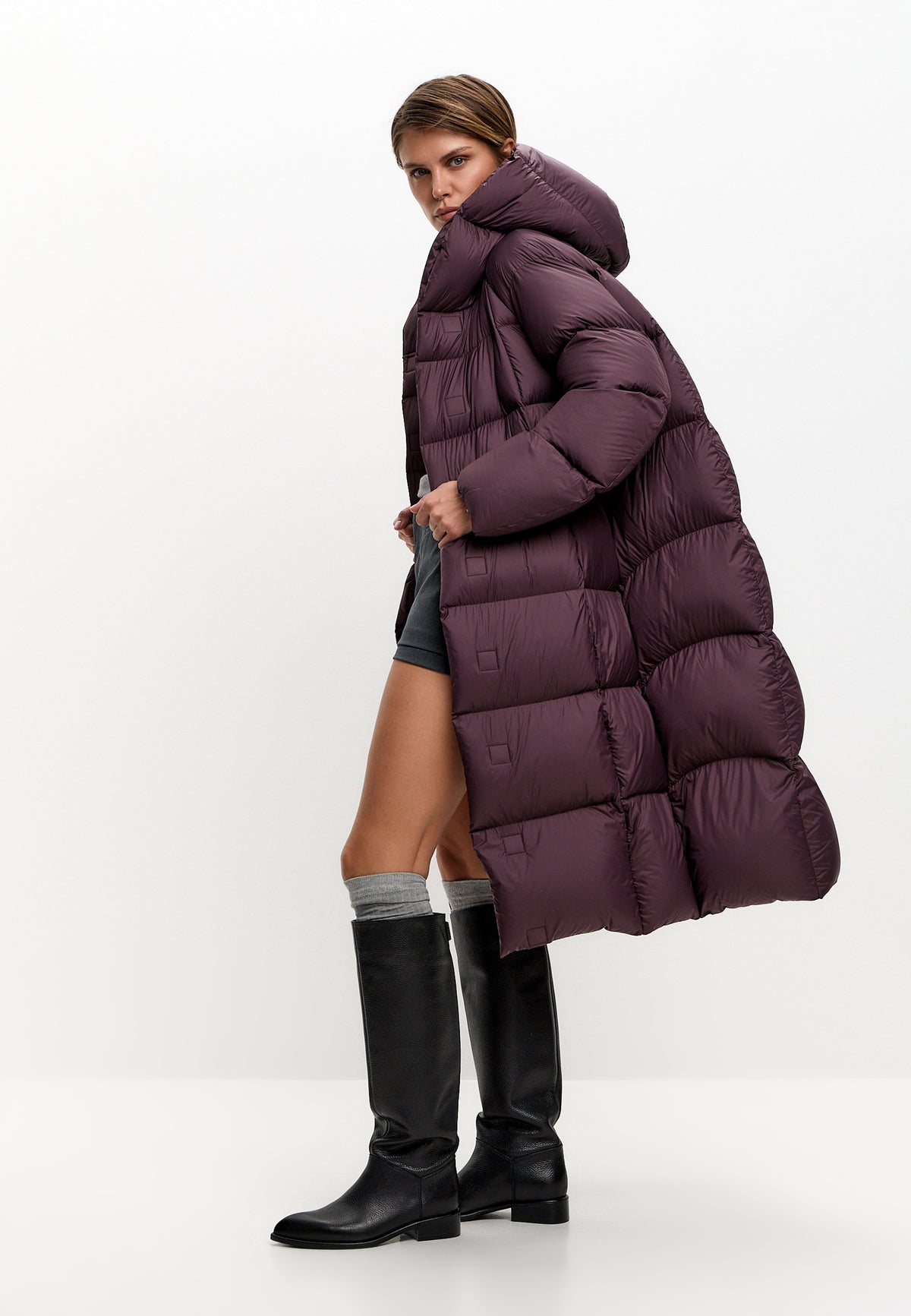 Doudoune Cloud – Prune