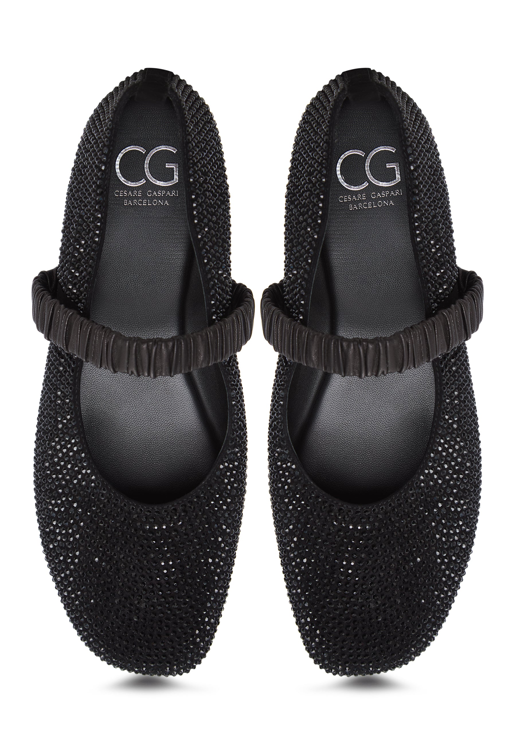 Embellished Flats Sophia - Black