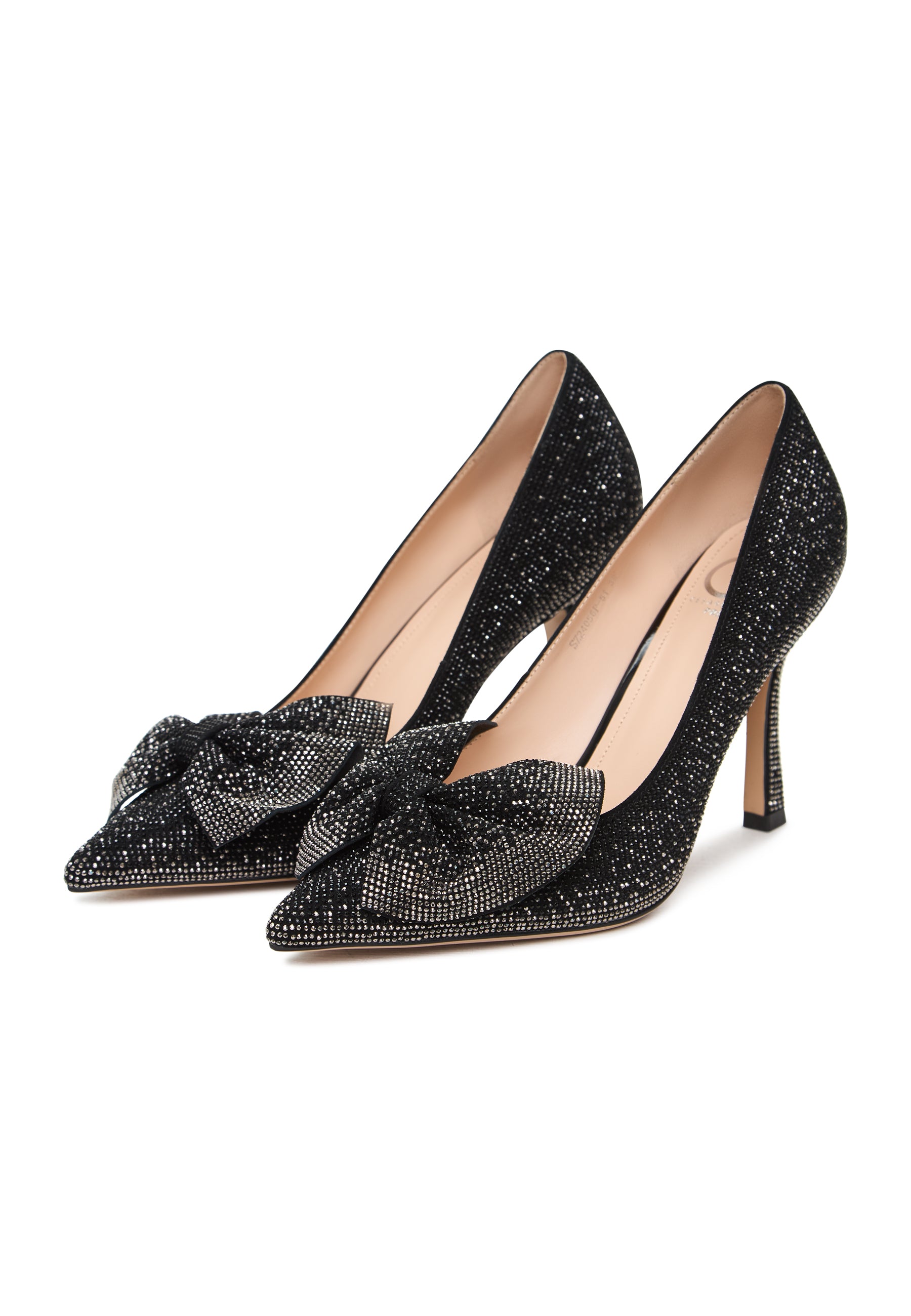 Tacones Mary Jane con Lazo Annie - Negros