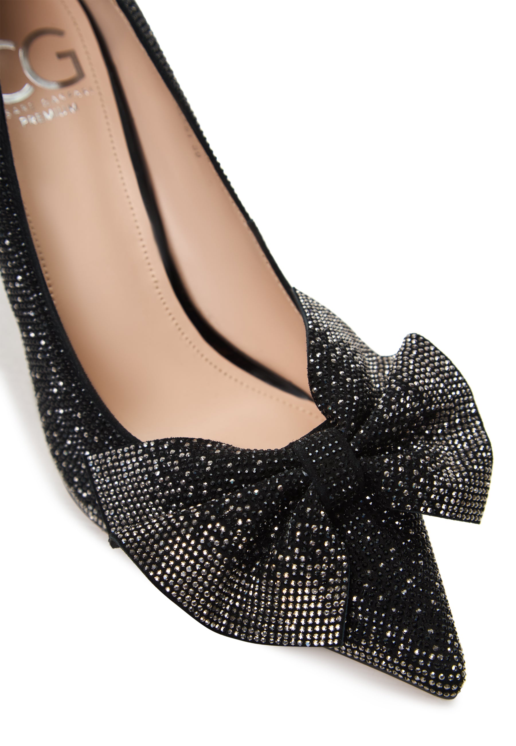 Tacones Mary Jane con Lazo Annie - Negros