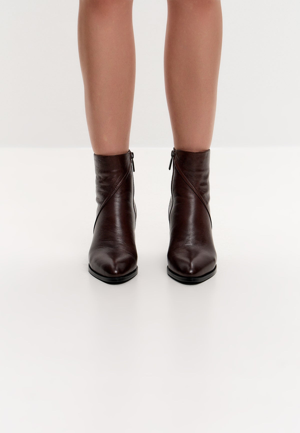 Sculpted Sophistication ankelboots – Mörkbrun