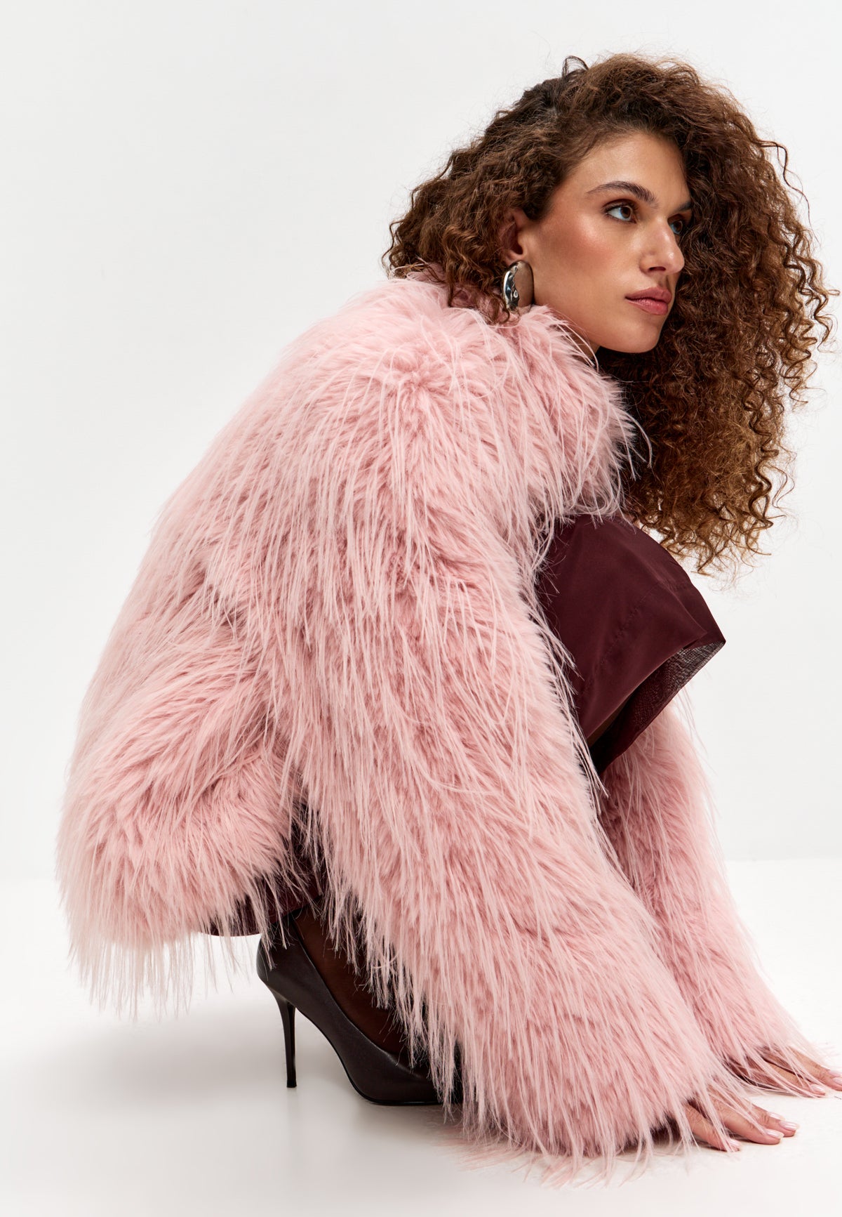 Midnight Wolf jakke – Pink