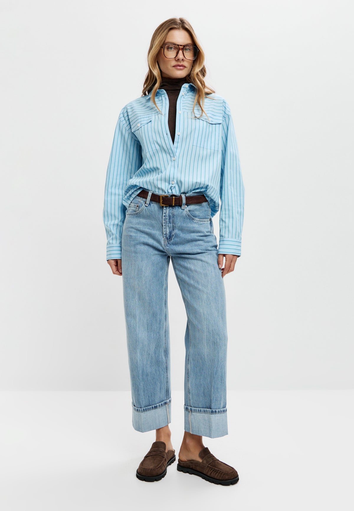 Trail Ease Suede Mules – Brown