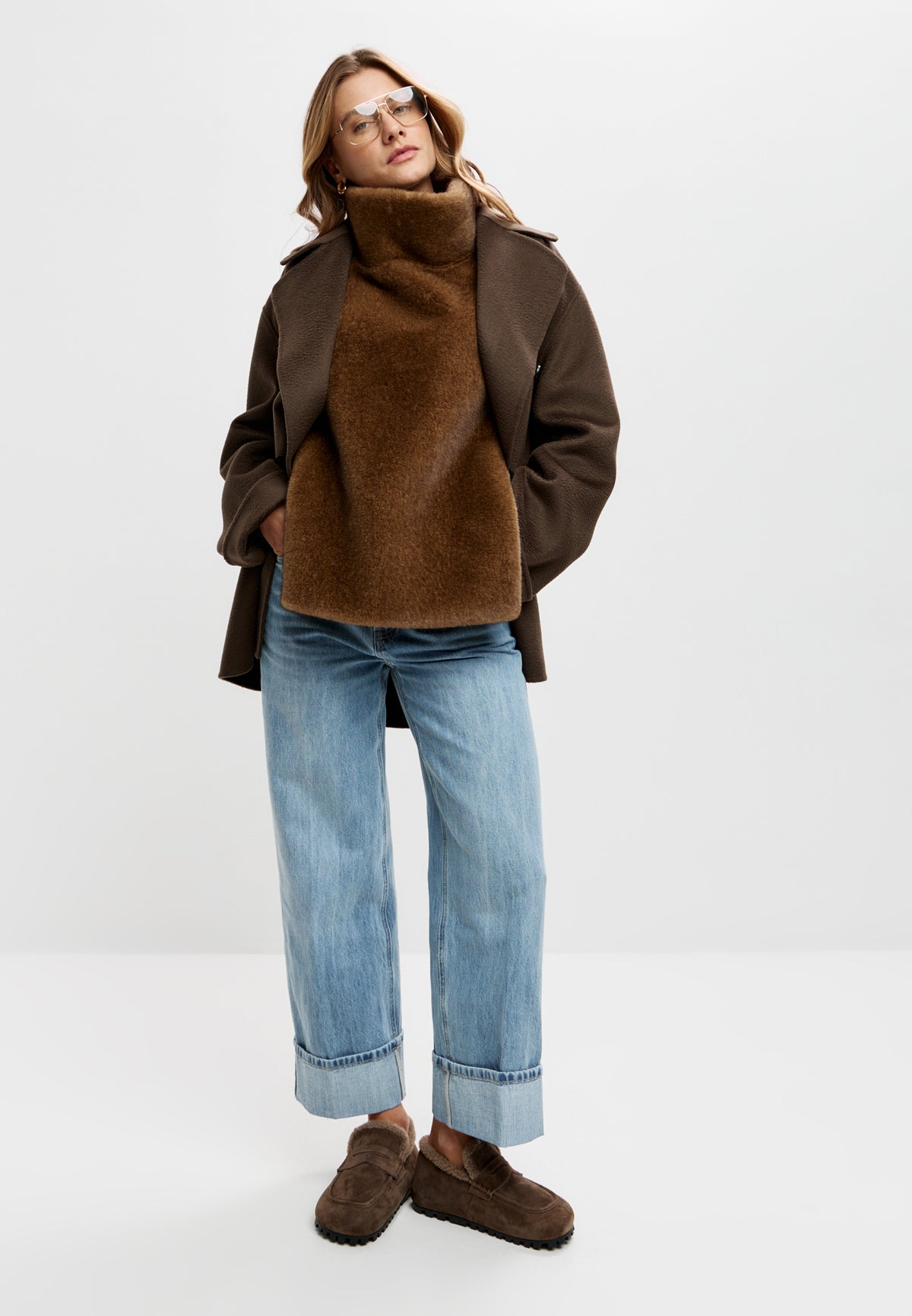 Cozy Trek Winter Loafers – Mocha