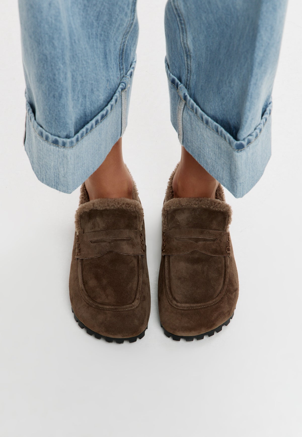 Cozy Trek Winter Loafers – Mocha