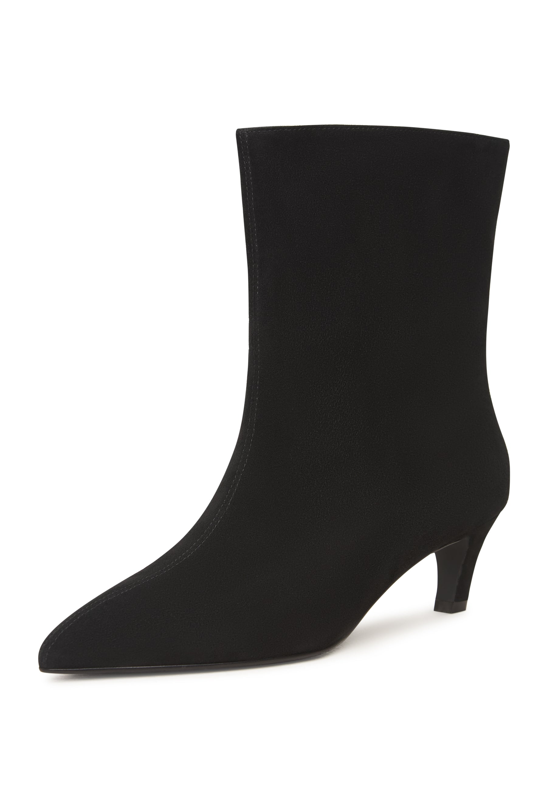 Kitten Heel Ankle Boots Dolly - Black