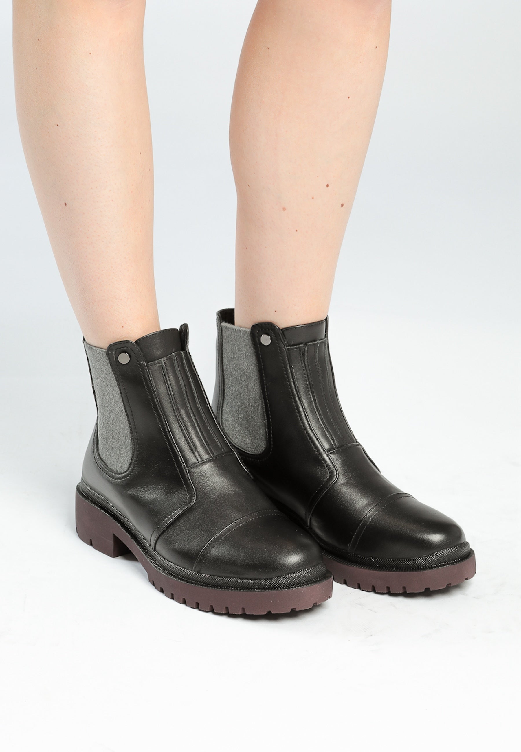 Leather Ankle Boots