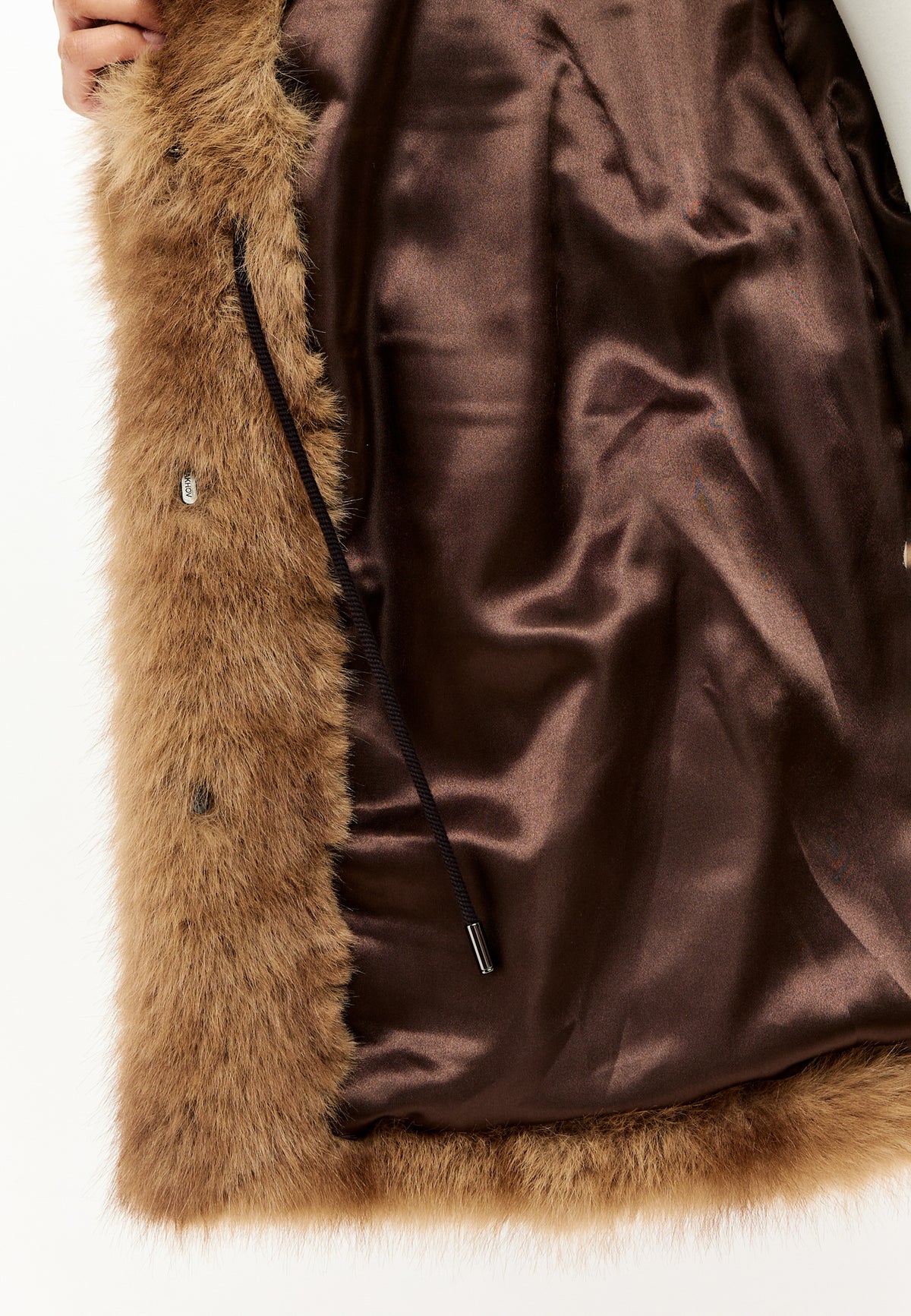 Faux Fur Coat Dorada