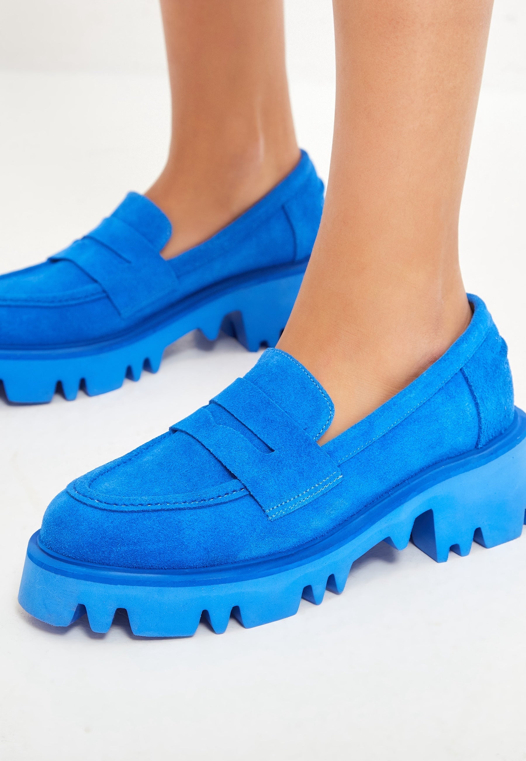 Chunky Platform Loafers - Cesare Gaspari 