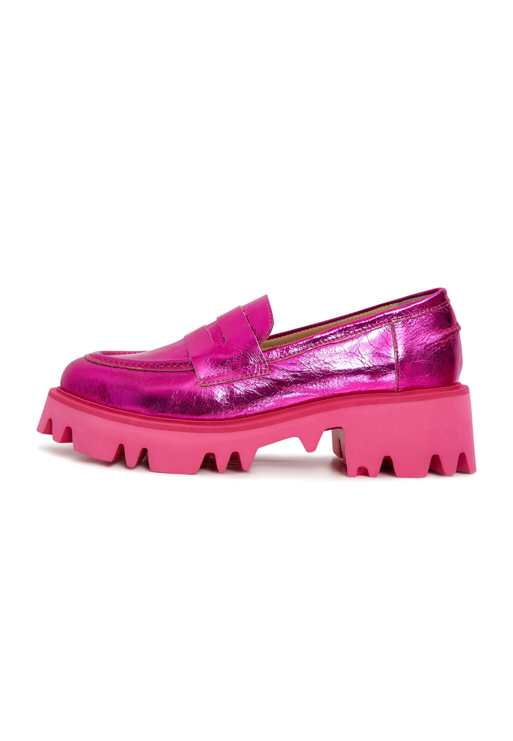 Chunky Platform Loafers - Cesare Gaspari 