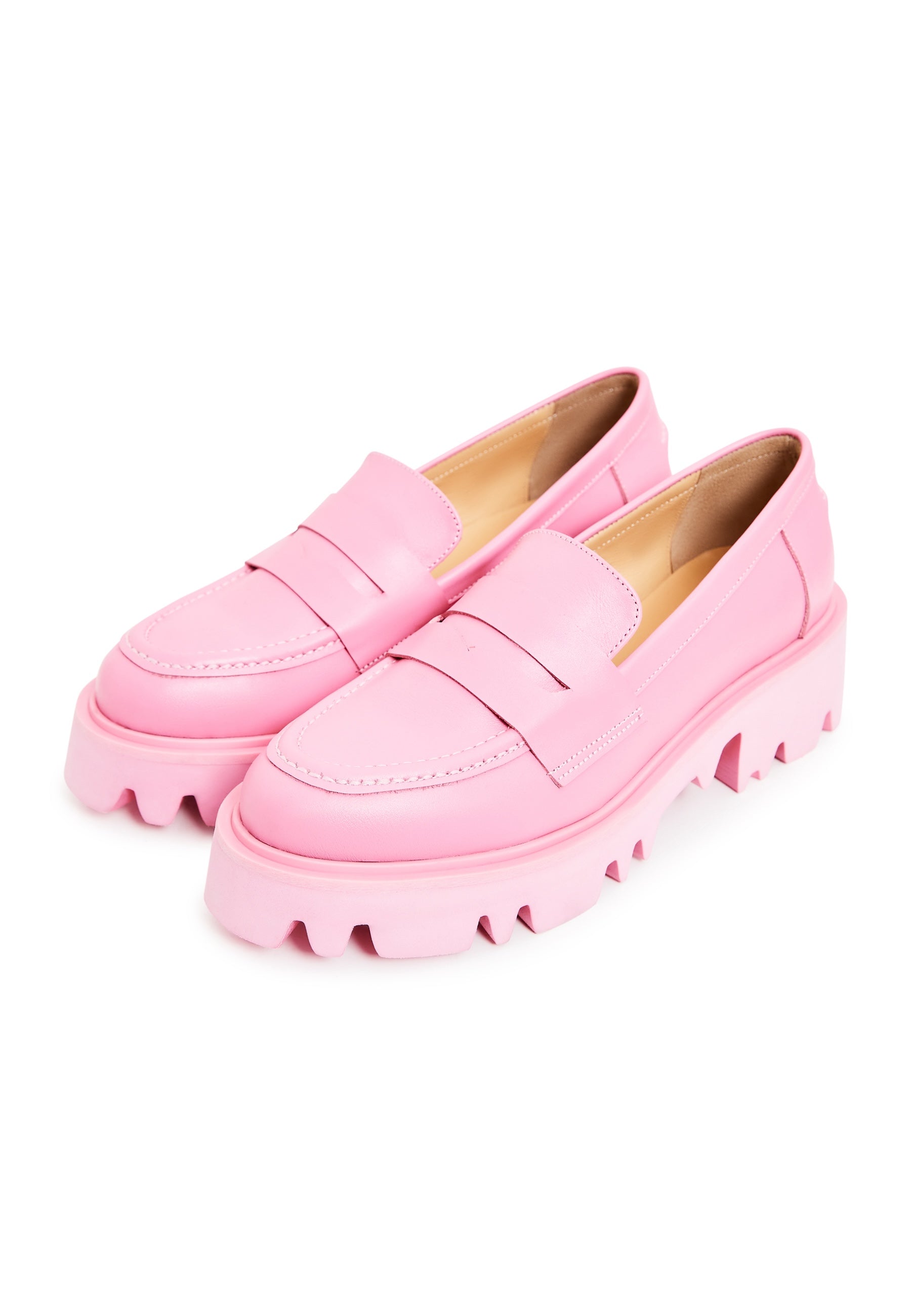 Chunky Platform Loafers - Cesare Gaspari 