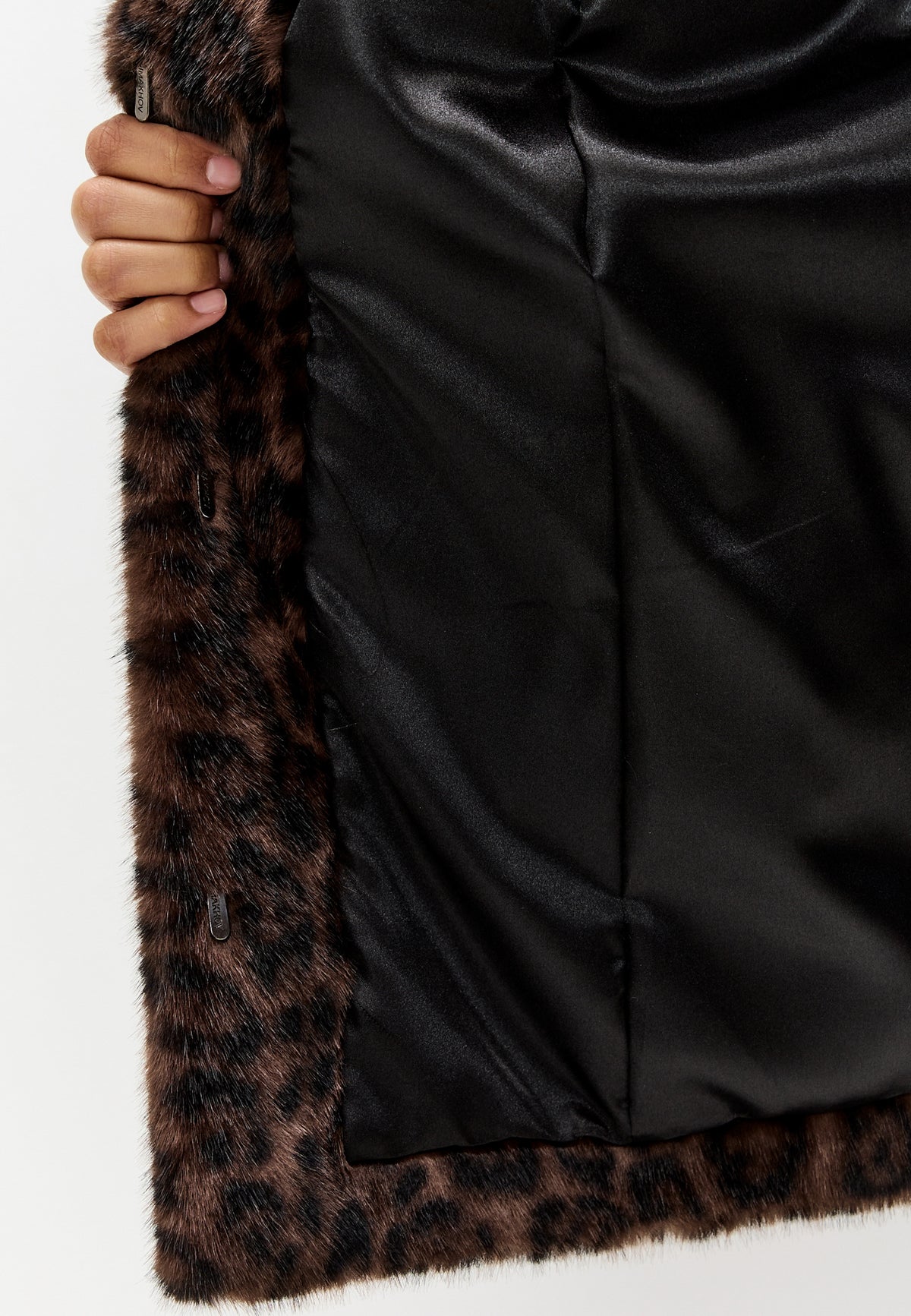 Faux Fur Coat Samarcanda - Leopard