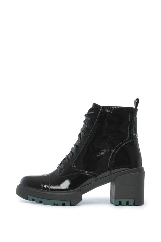 Gloss Combat Lace-Ups