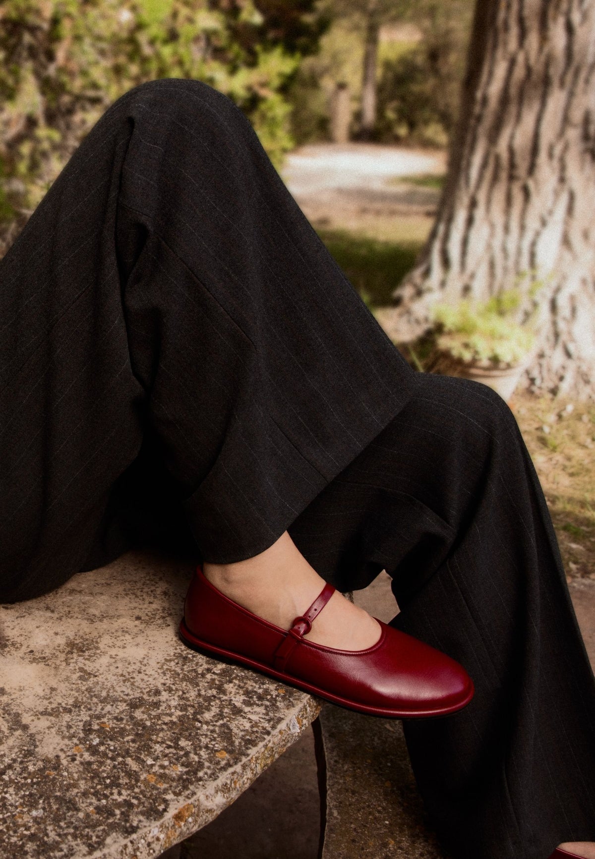 Timeless Elegance Mary Jane ballerina's – Rood