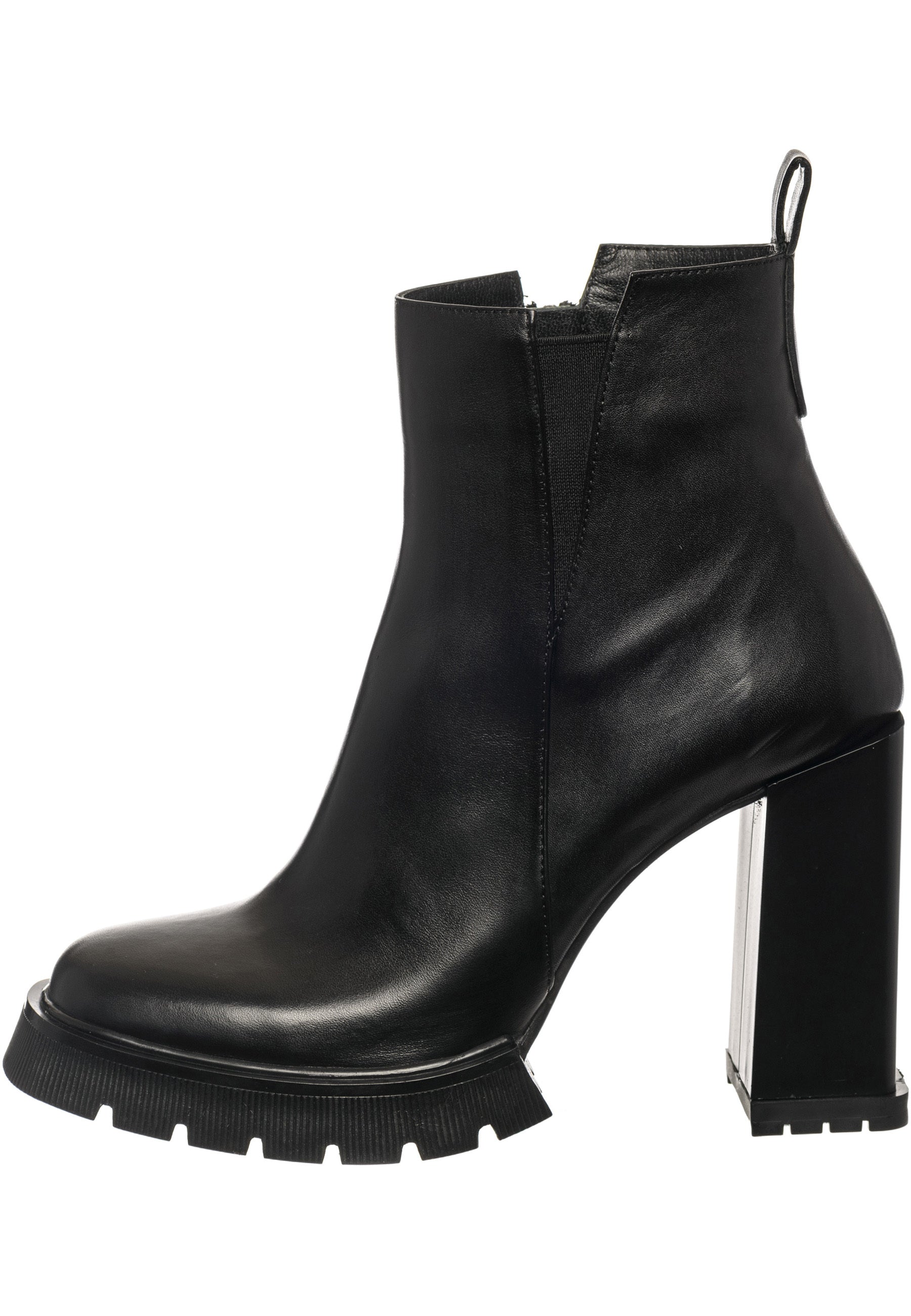 Chunky Heeled Ankle Boots