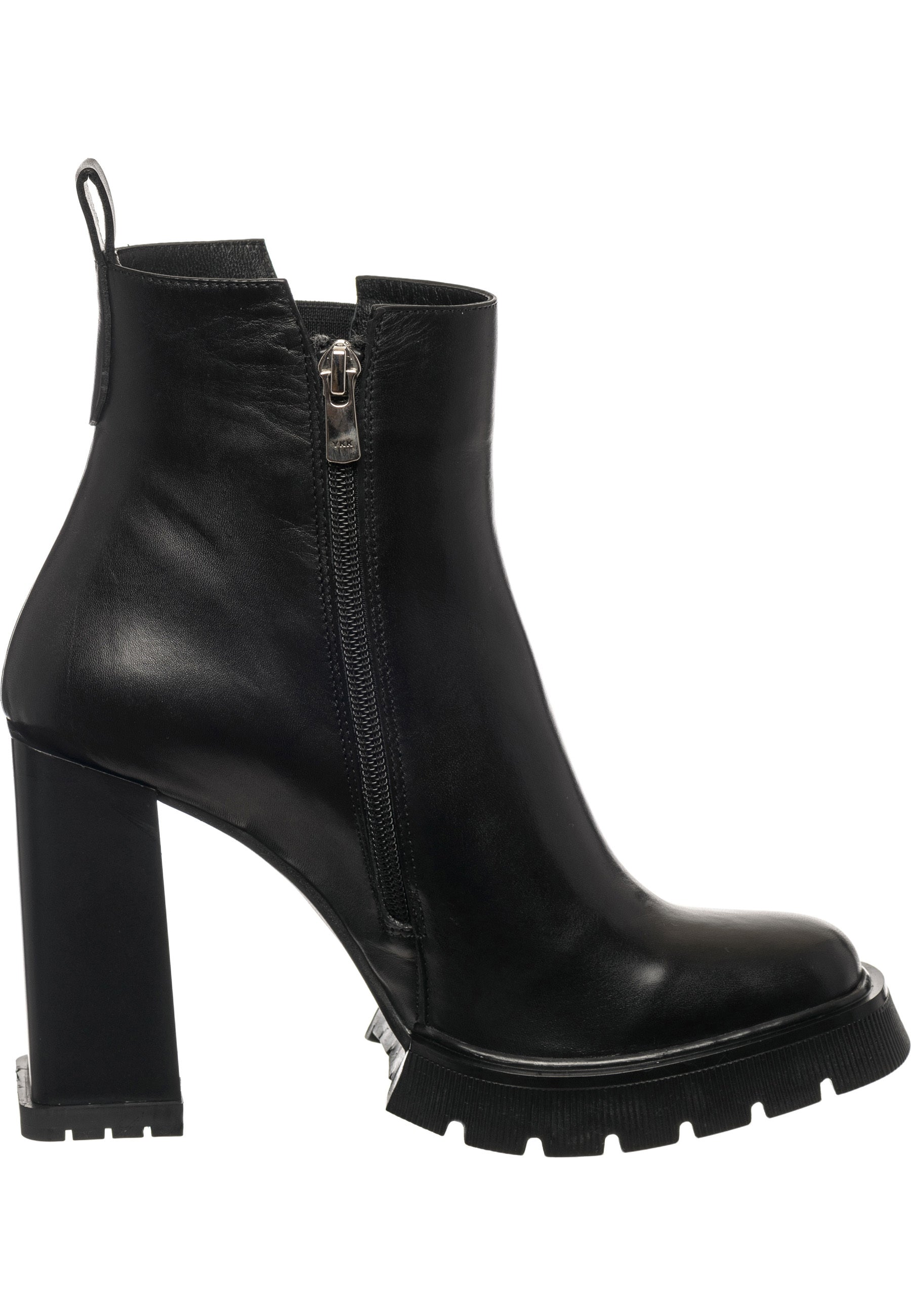 Chunky Heeled Ankle Boots