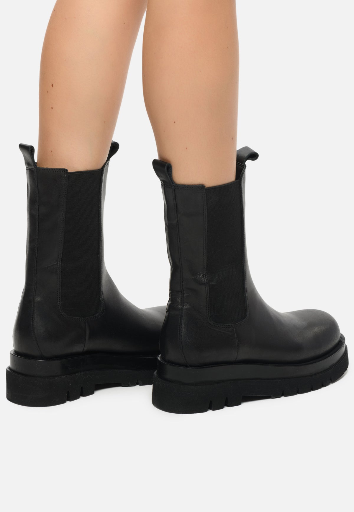 Luna Leather Chelsea Boots