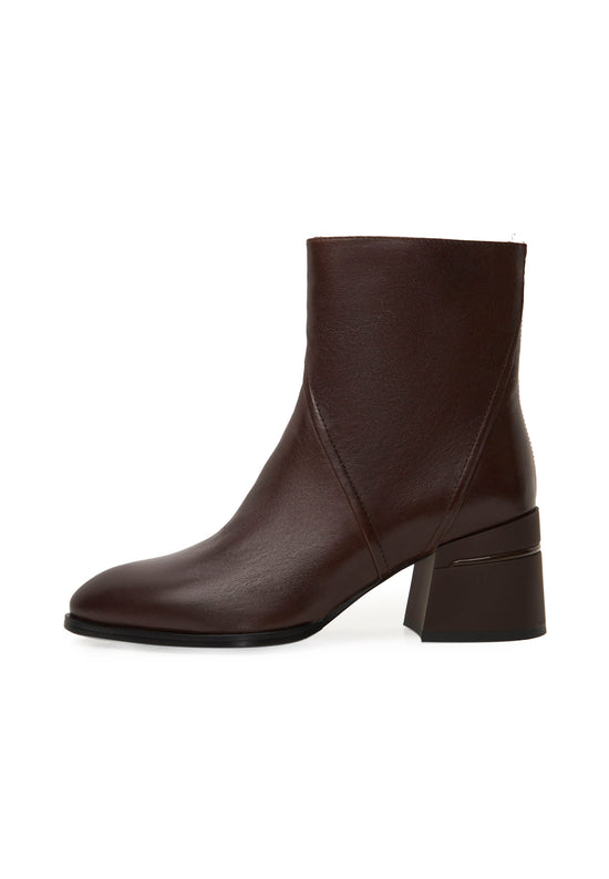 Sculpted Sophistication ankelboots – Mörkbrun