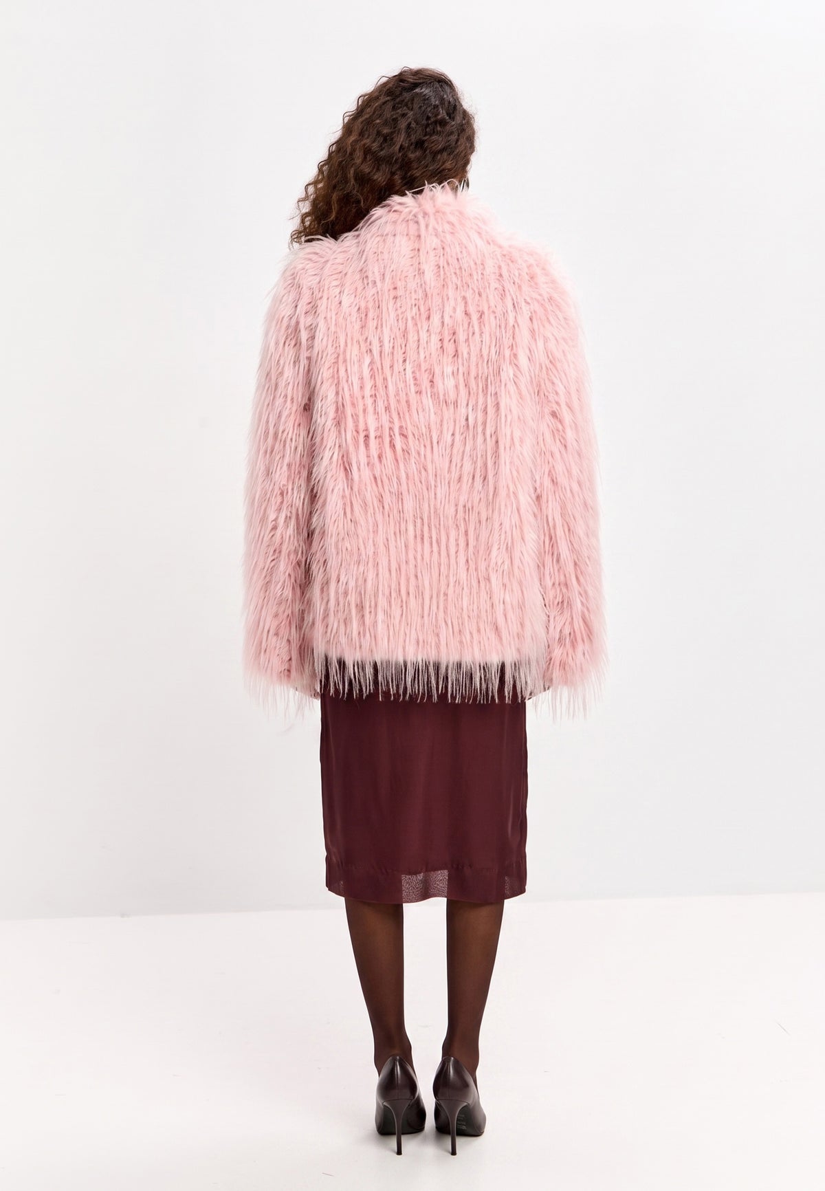 Midnight Wolf jakke – Pink