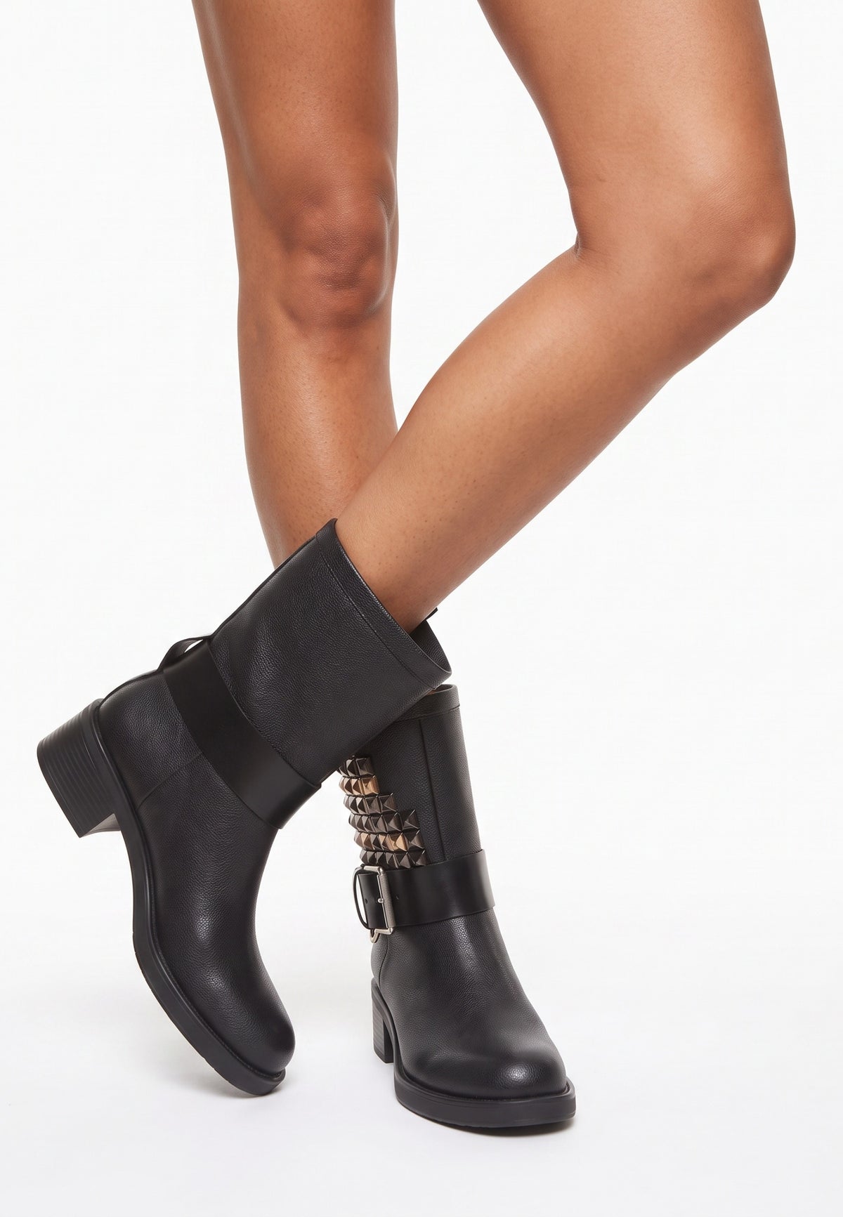 Studded Ankle Boots Joan - Black