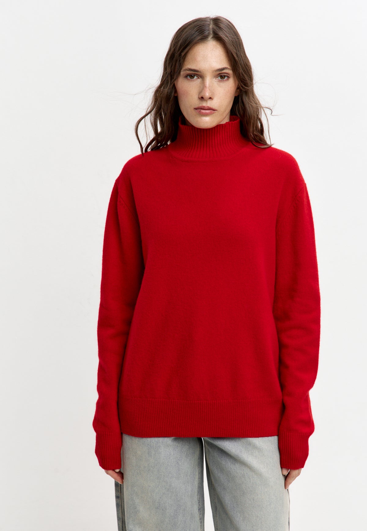 Jersey de lana merino Mauve – Marrón