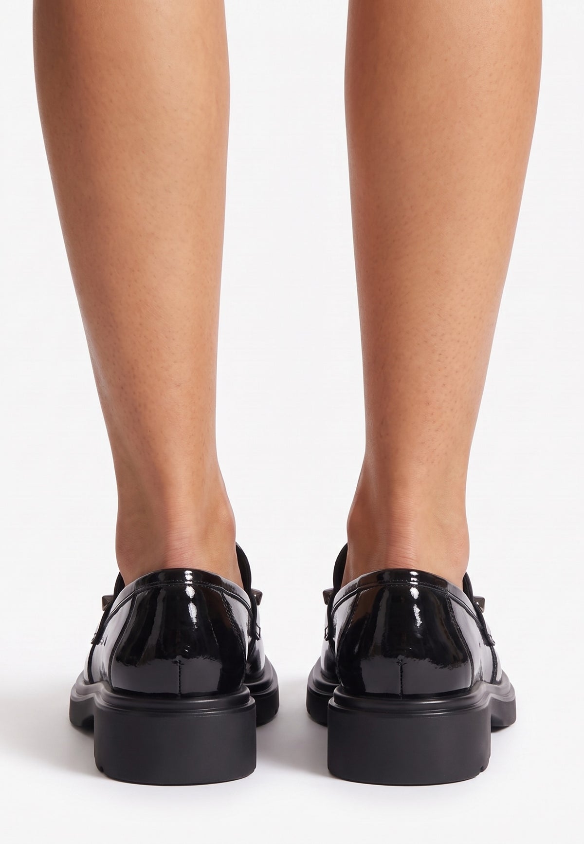 Læder Loafers Rockstar - Sort