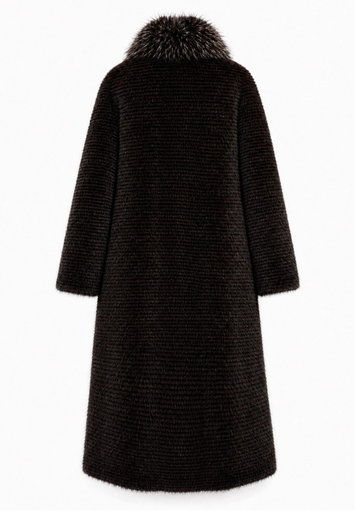 Kragen aus Kunstfell Couture – Braun