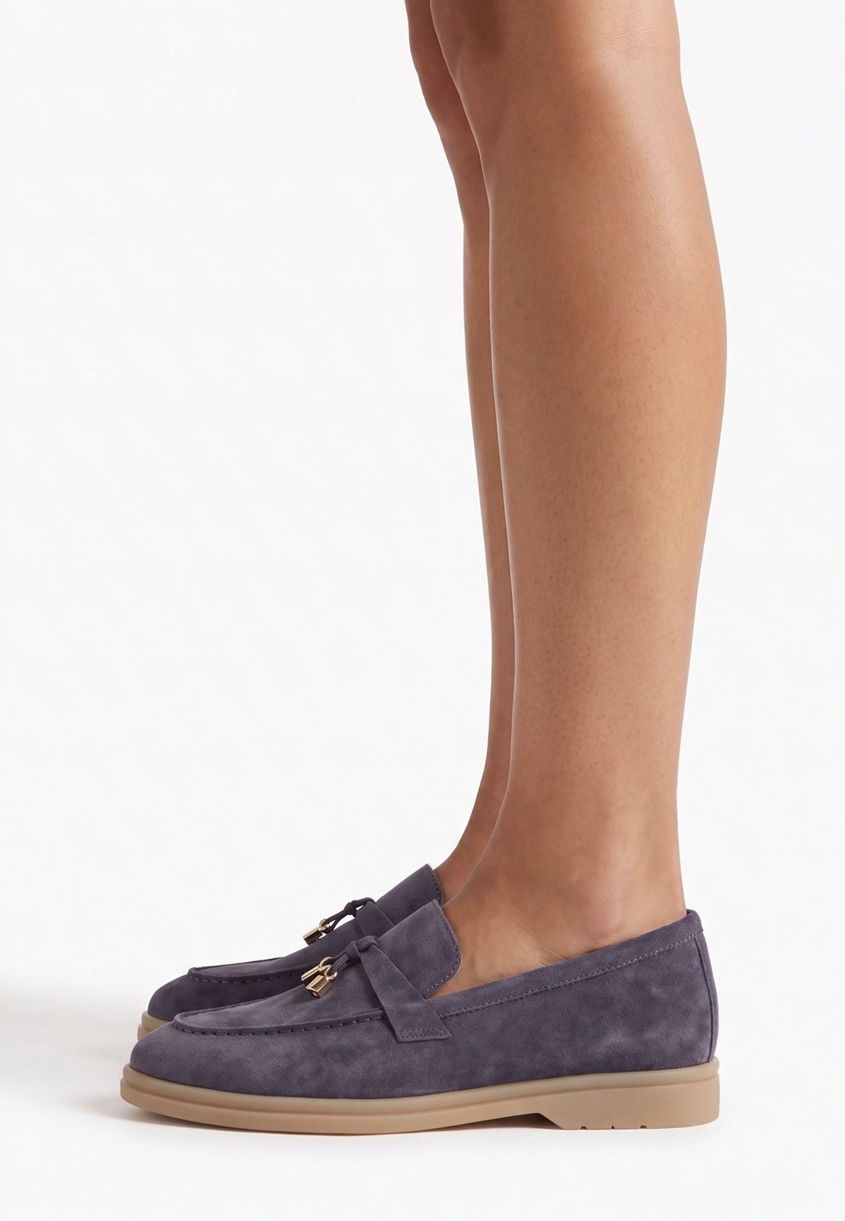 Mocassini con platform Aurelia – Grigio