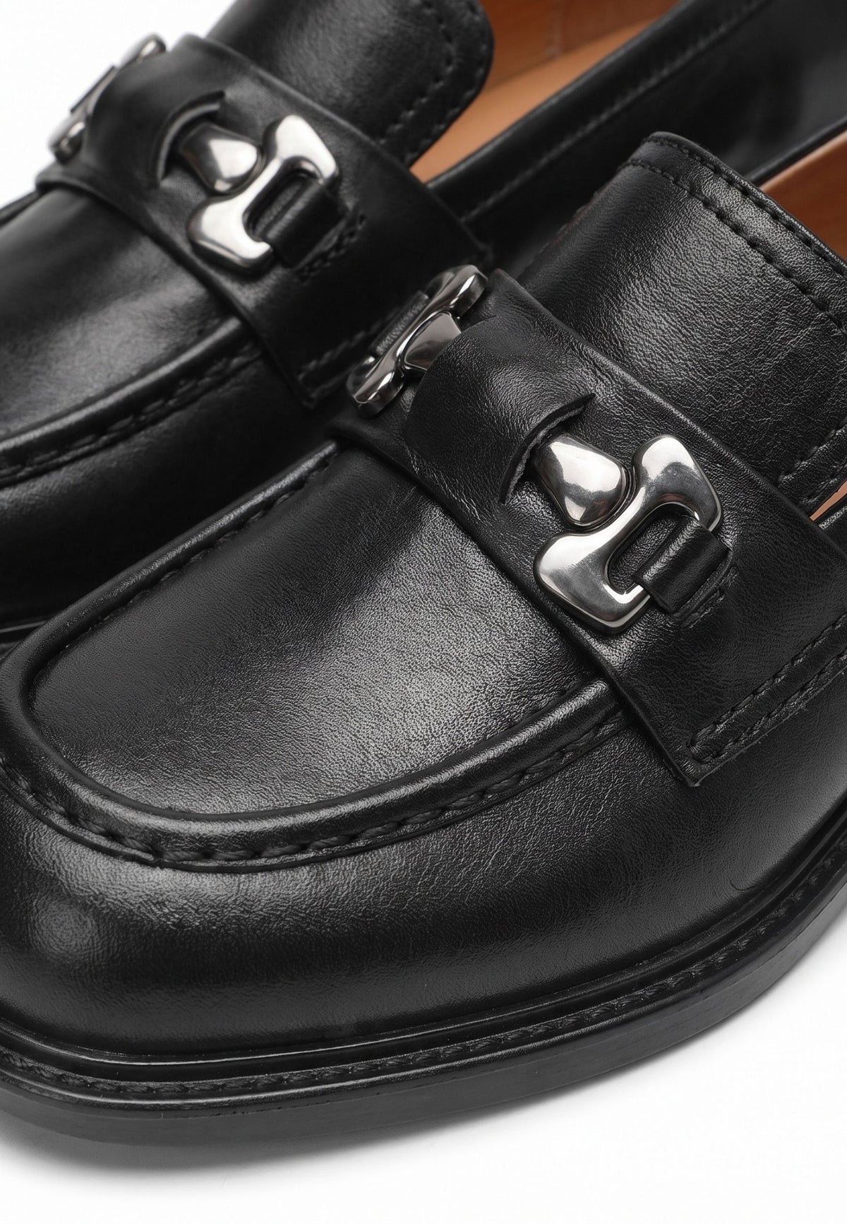 Mocasines penny con plataforma