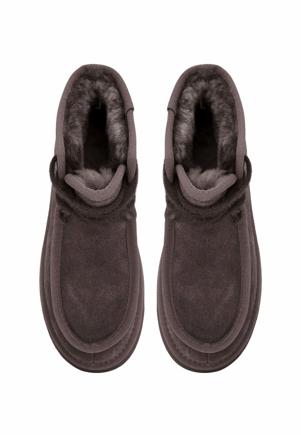 Bottines Cozy Trek – Moka