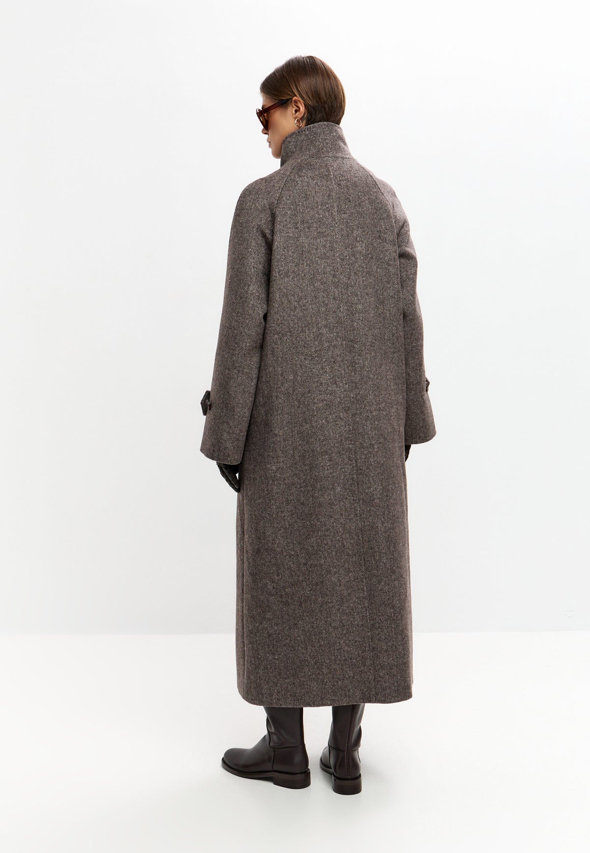 Abrigo Highland Mist – Cappuccino