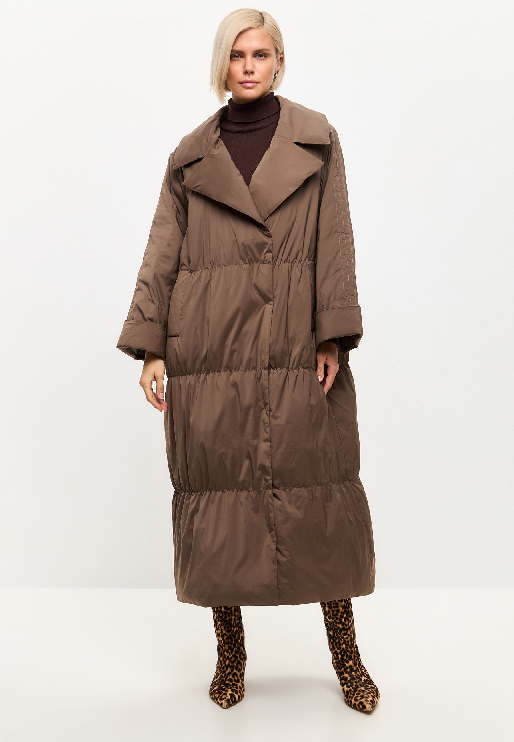 Long Oversized Puffer Coat