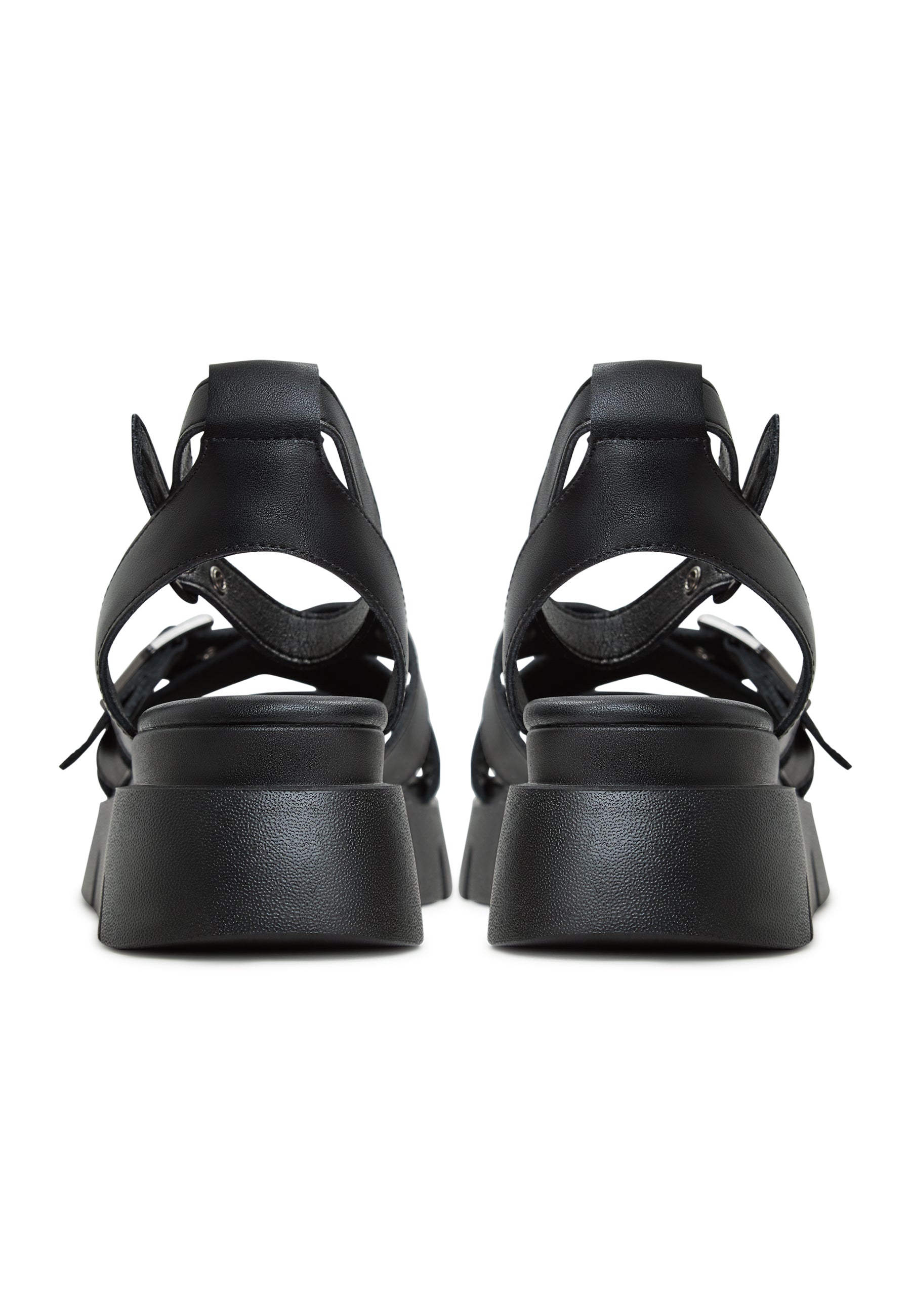 Platform Leather Sandals