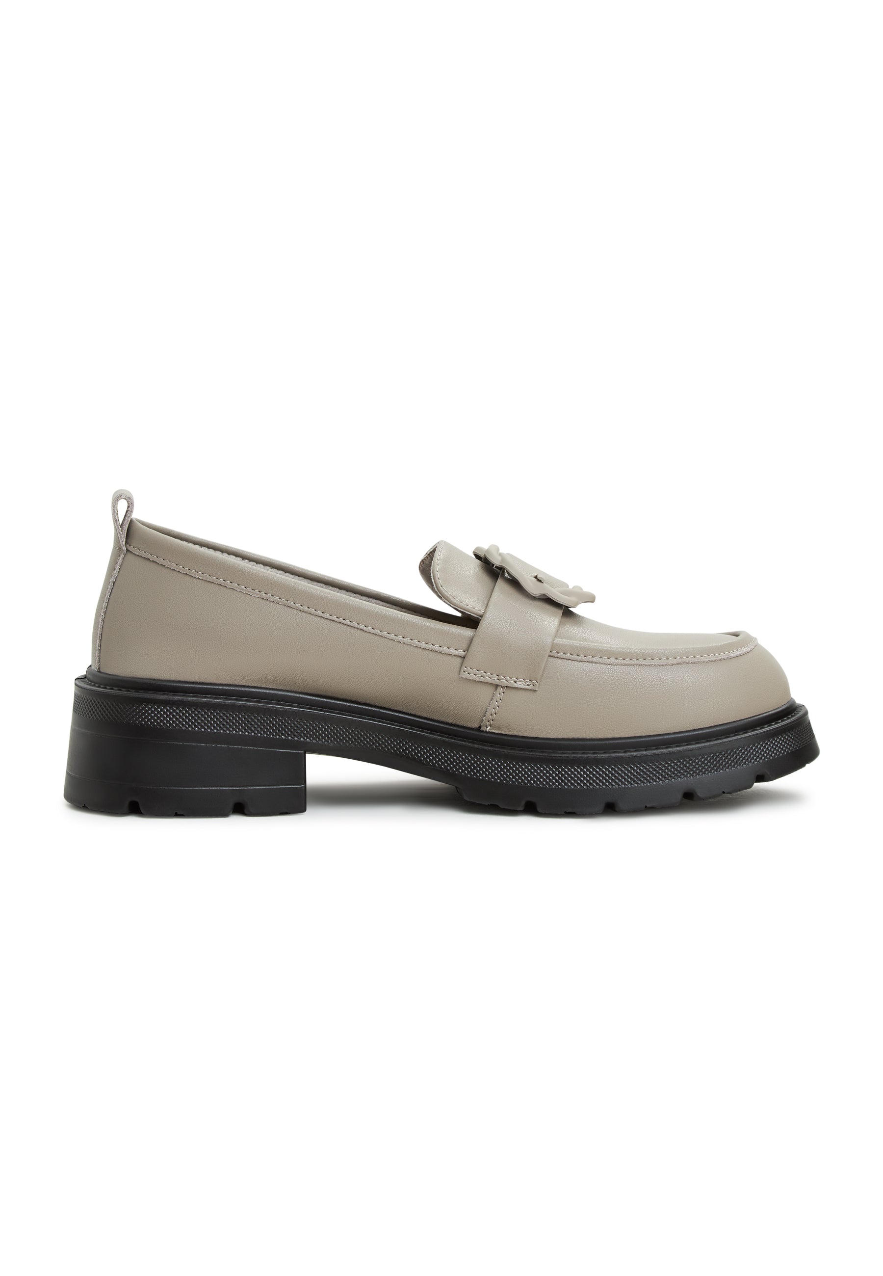 Platform Loafers Sari - Grey