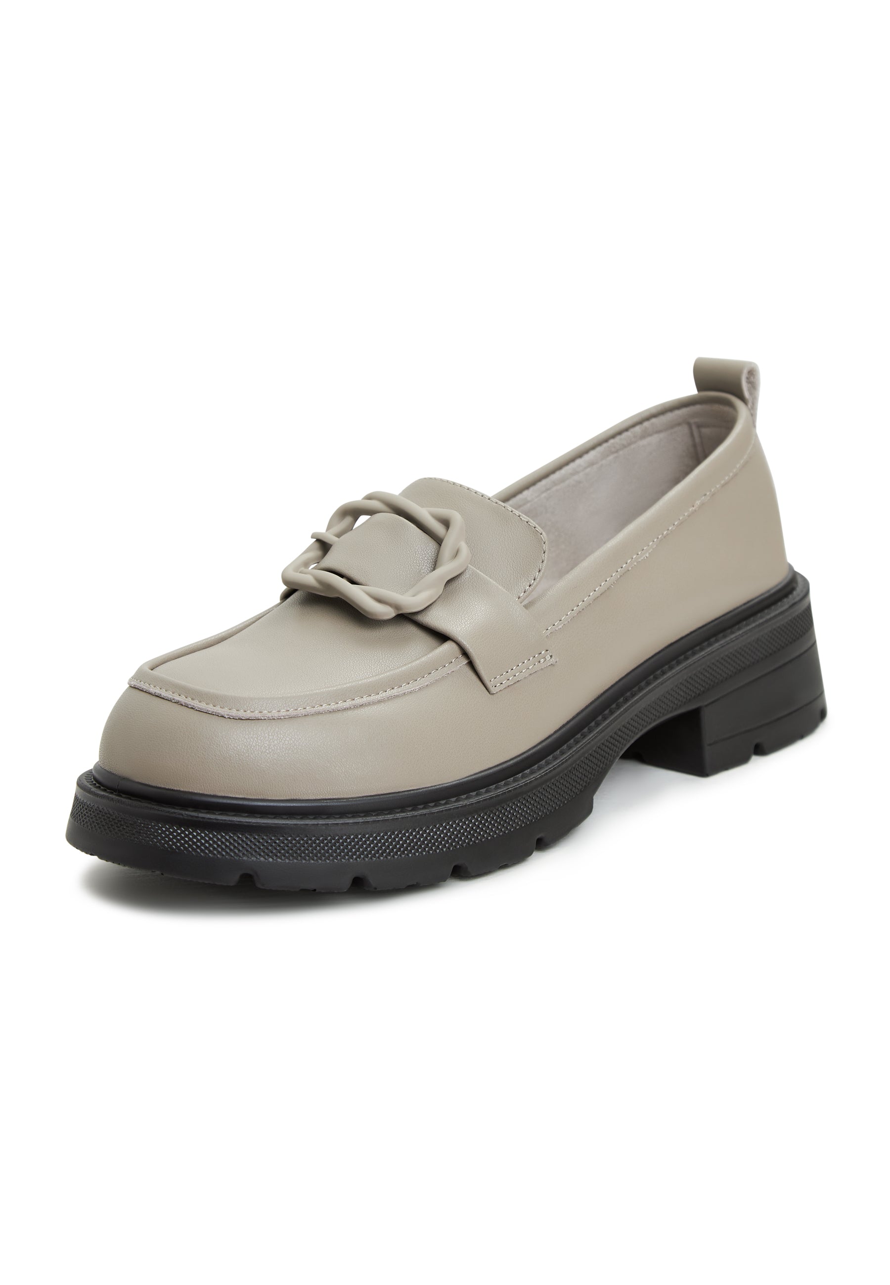 Platform Loafers Sari - Grey