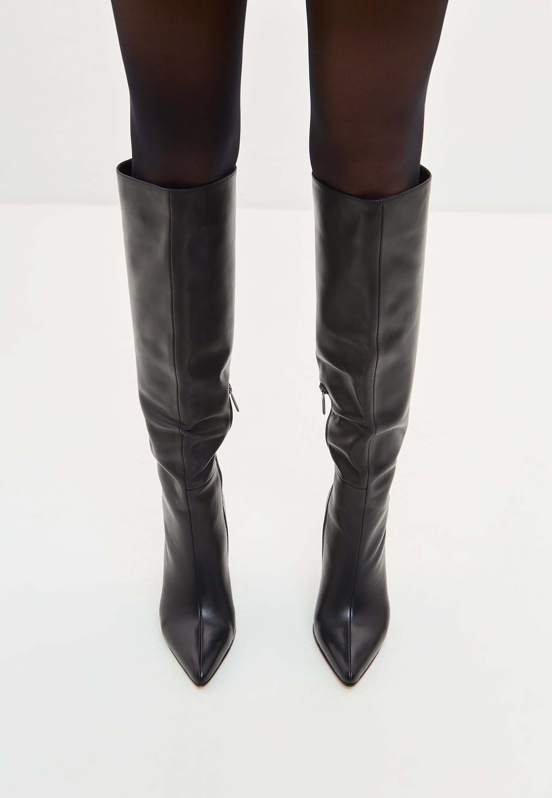 Elegantes botas altas Reyna - Negro