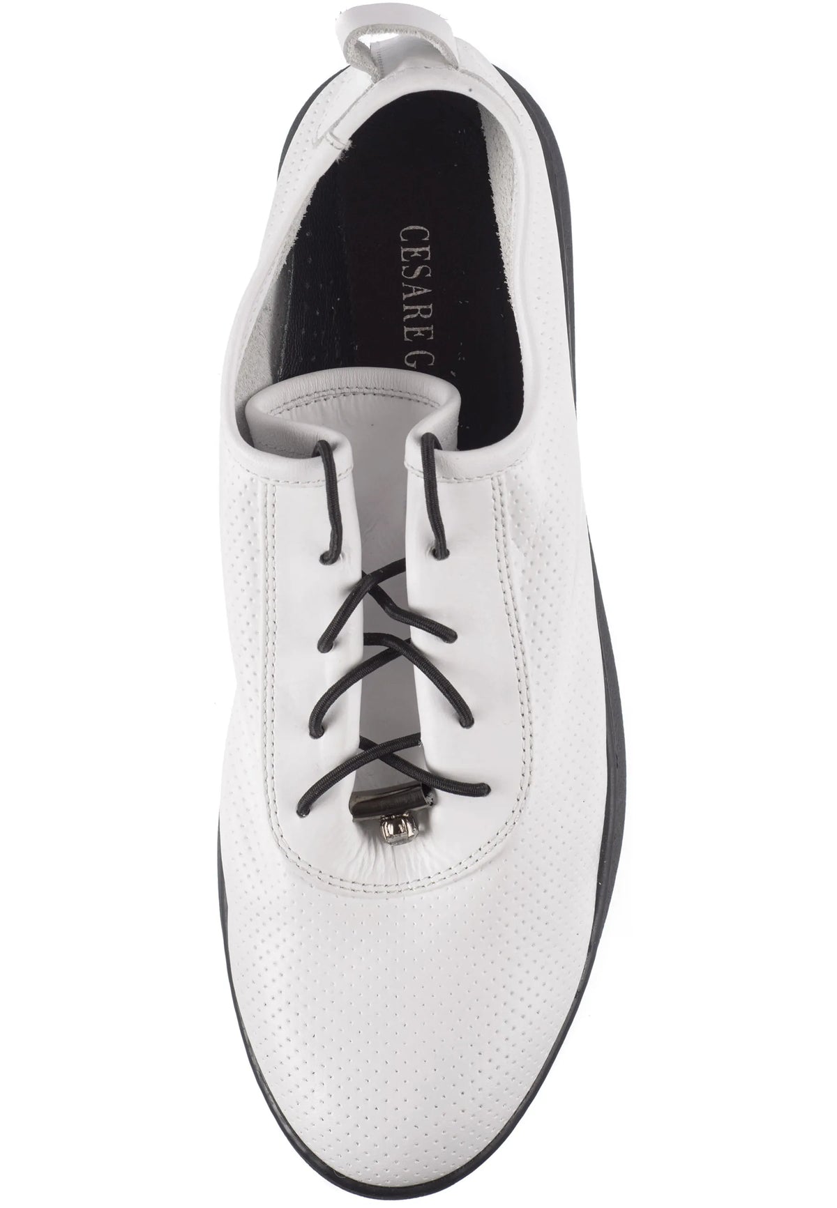 Schnürsenkel-Sneaker aus Leder