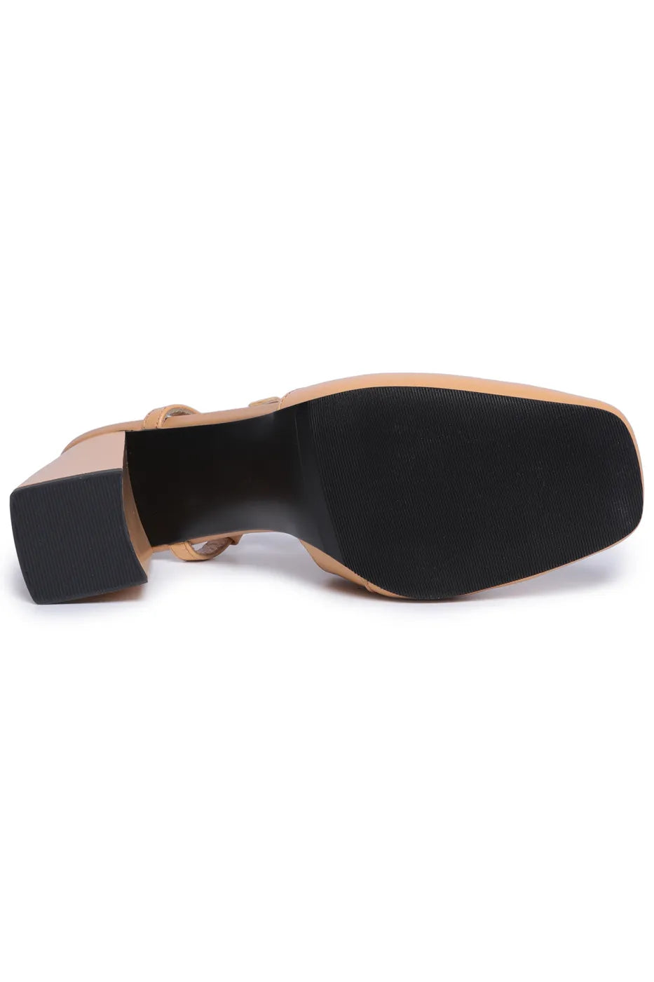 Elegant T-Bar Block Heels