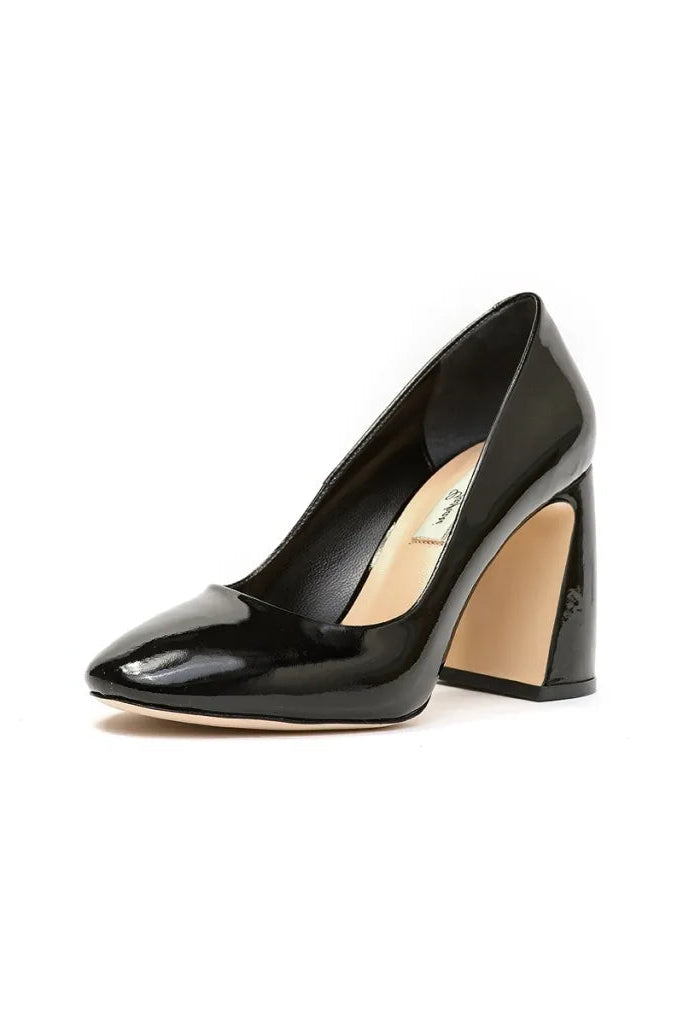Luxe Shine Block Pumps