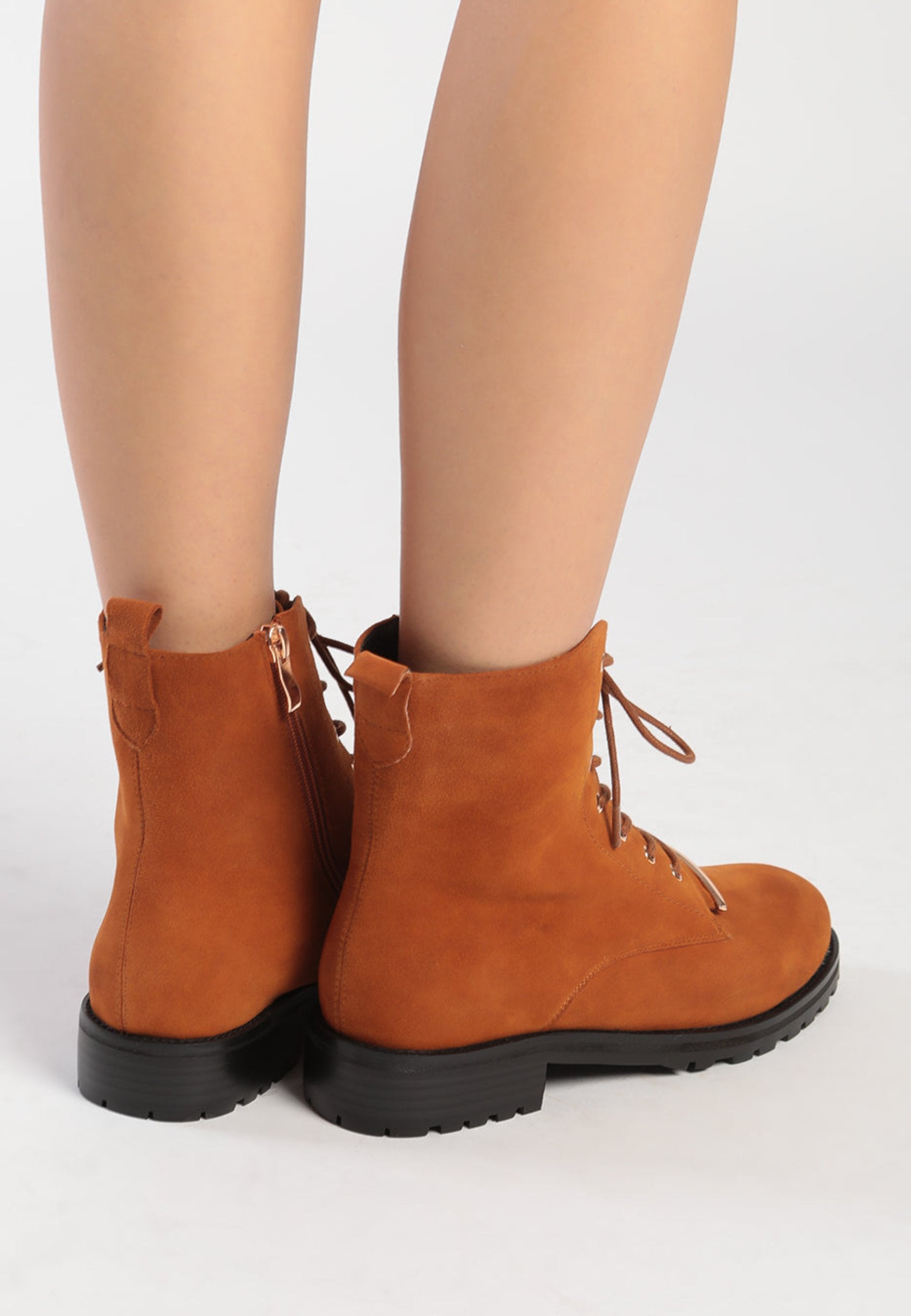 Lace-Up Chelsea Boots