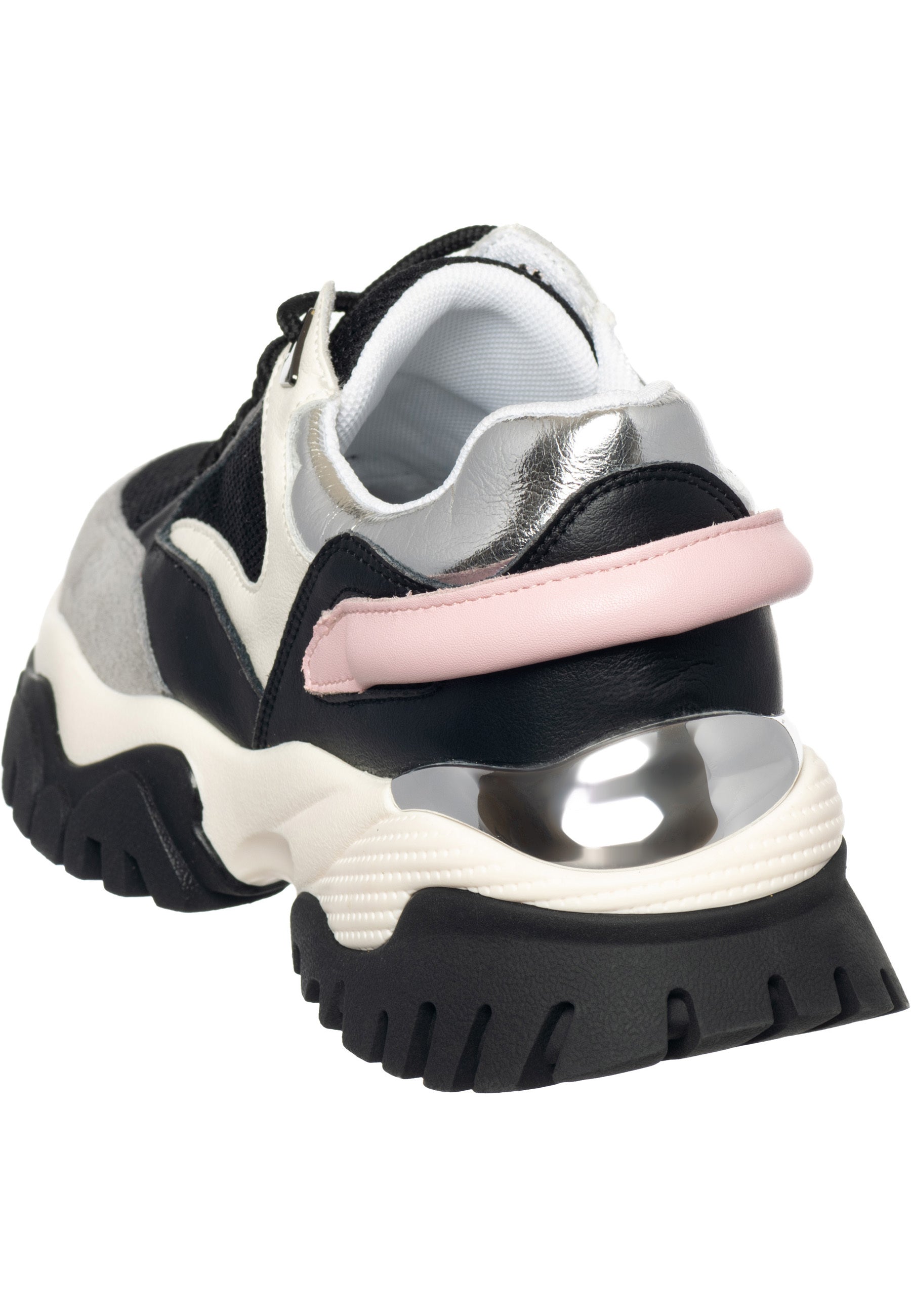 Multi-Panel Chunky Sneakers