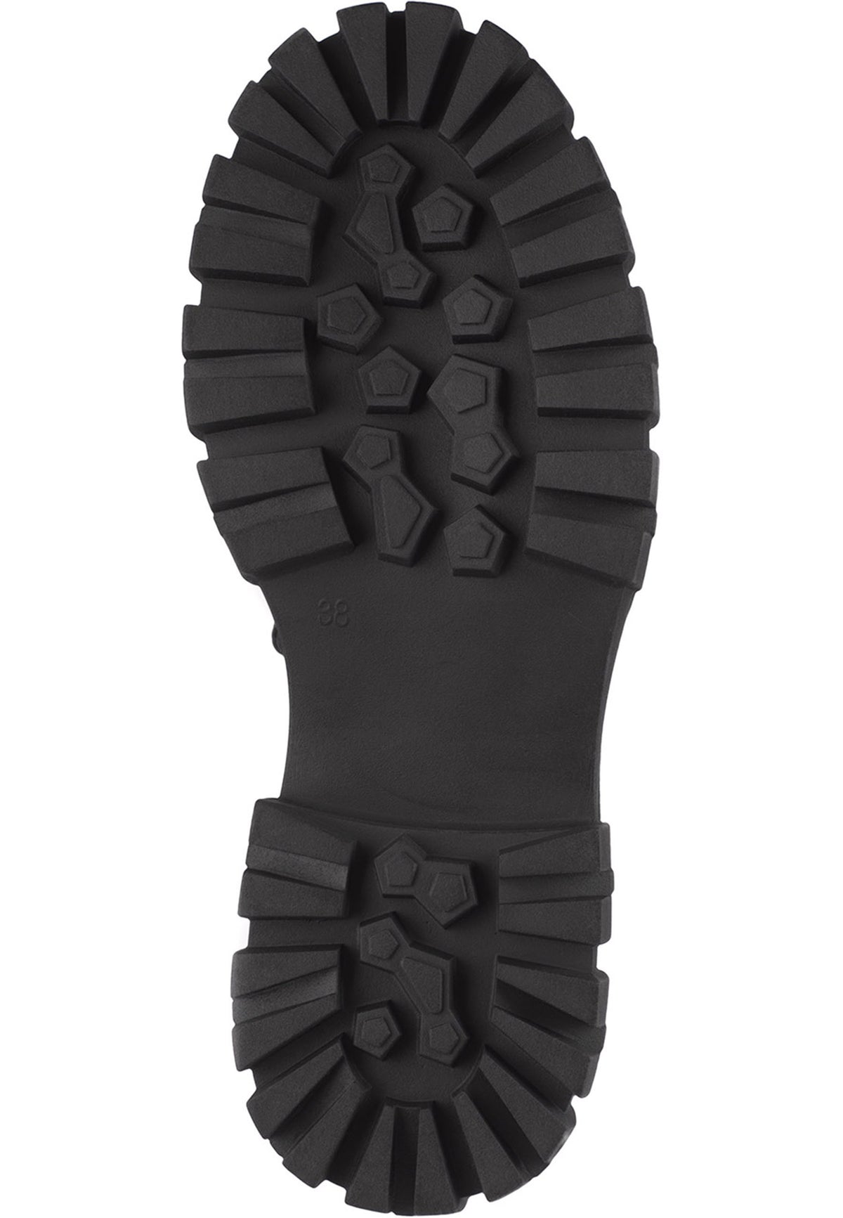 Edge Grip Platform Loafers – Black