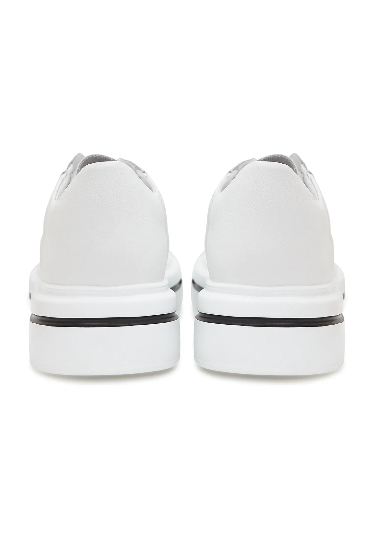 Nova Platform Leather Sneakers