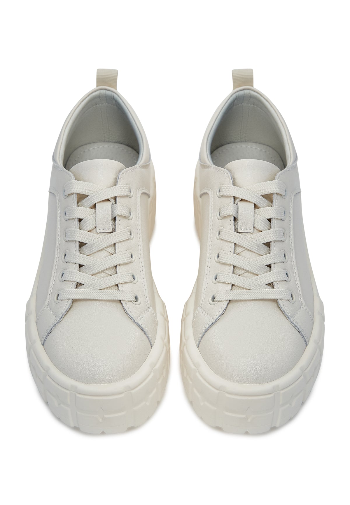 Urban Core Platform Sneakers – White