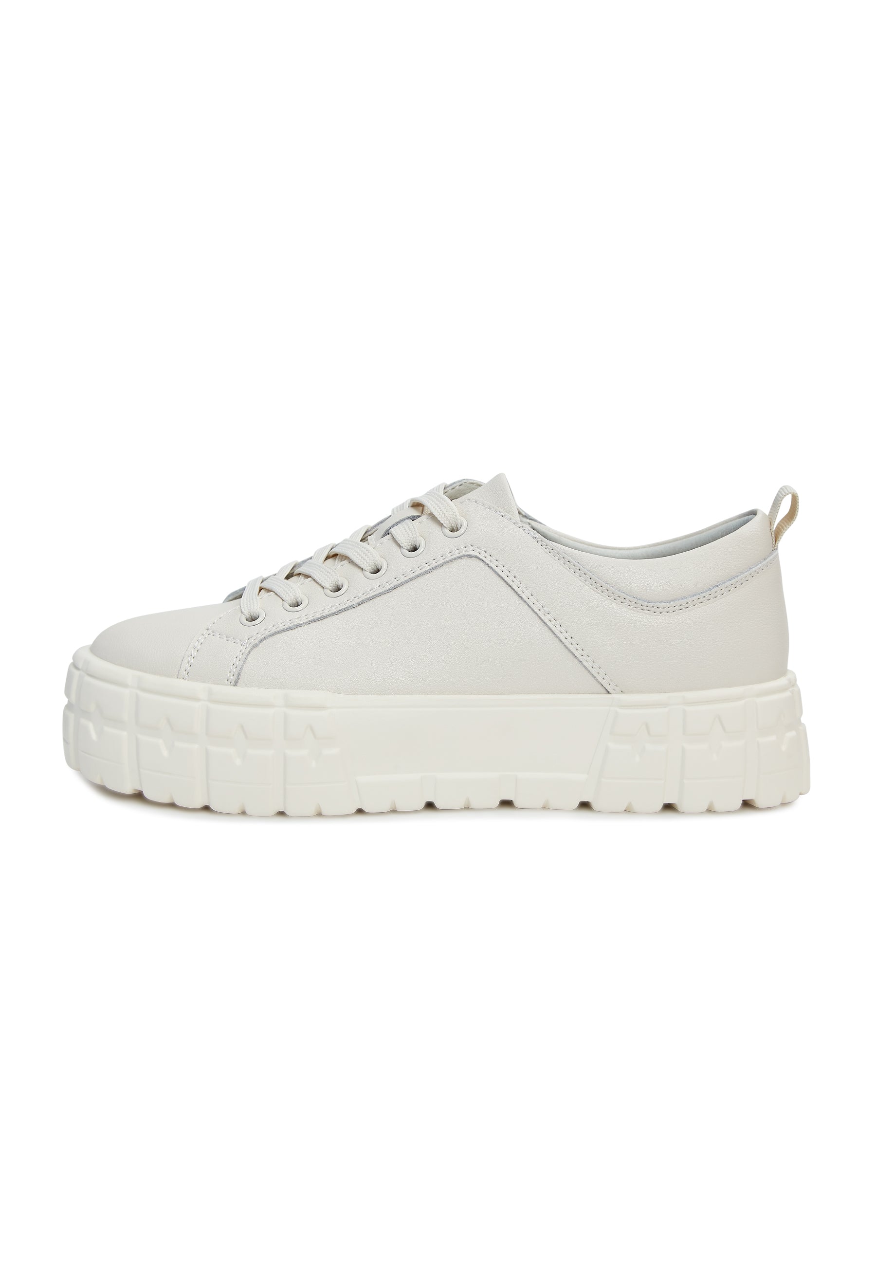 Urban Core Platform Sneakers – White
